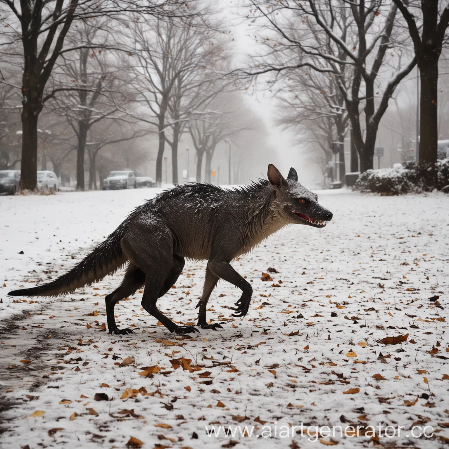 Encounter-with-a-Chupacabra-First-Snow-of-November