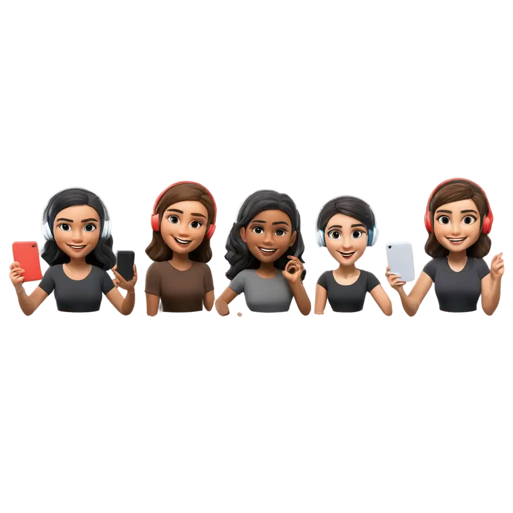 Customer-Support-Memoji-PNG-Enhancing-Online-Assistance-with-Personalized-Visuals