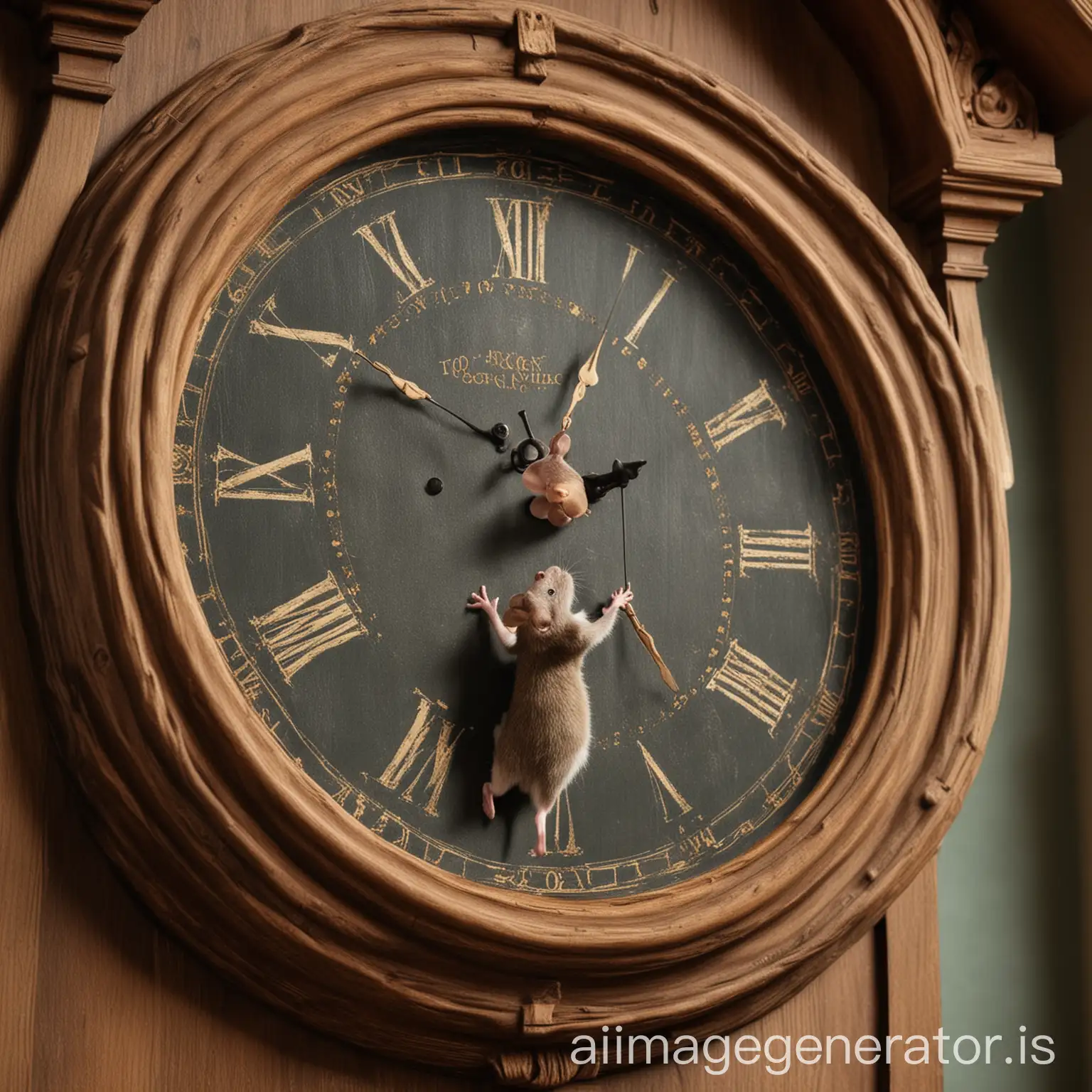 Upon a grand clock, he perches with grace,
Tickling the hands as they race and they chase.
Hickory Dickory Dock, the mouse sings his song,
A melody weaving through moments, swift and long