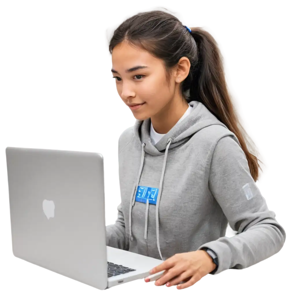 An image depicting a student participating in any of tech-related activities, such as coding competitions, robotics, or hackathons.
colour theme: dark teal, medium teal and light grey