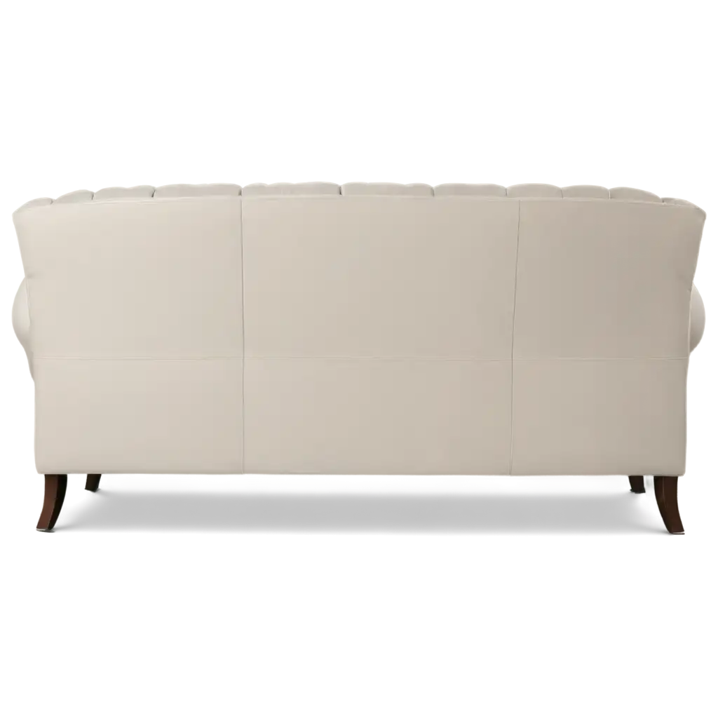 back view of a couch