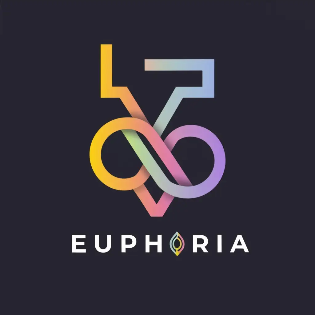 a logo design,with the text "Edits Euphoria", main symbol:E E,complex,be used in Entertainment industry,clear background