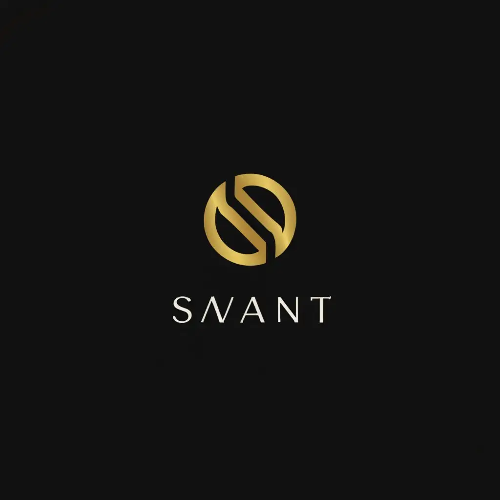 a logo design,with the text "SAVANT", main symbol:Luxury concierge,Moderate,be used in Others industry,clear background