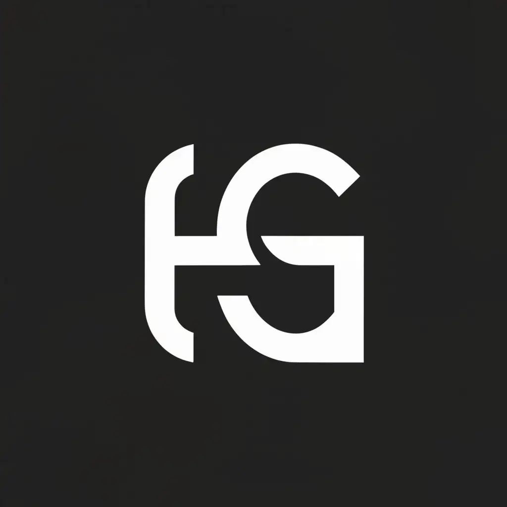 LOGO-Design-For-GH-Modern-Minimalist-Design-with-Connected-H-and-G