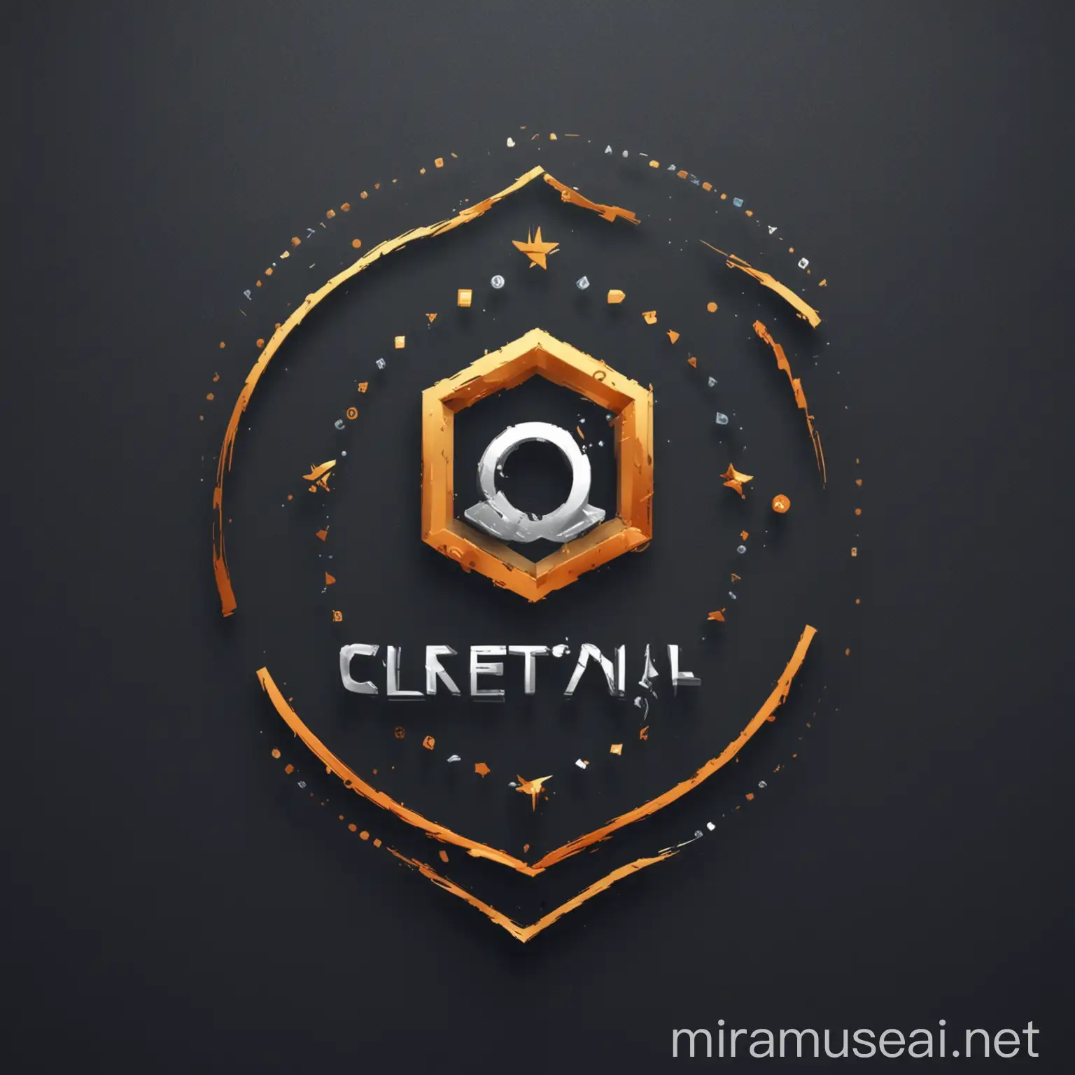 Decentralized Credential Platform Logo Empowering Achievement Management