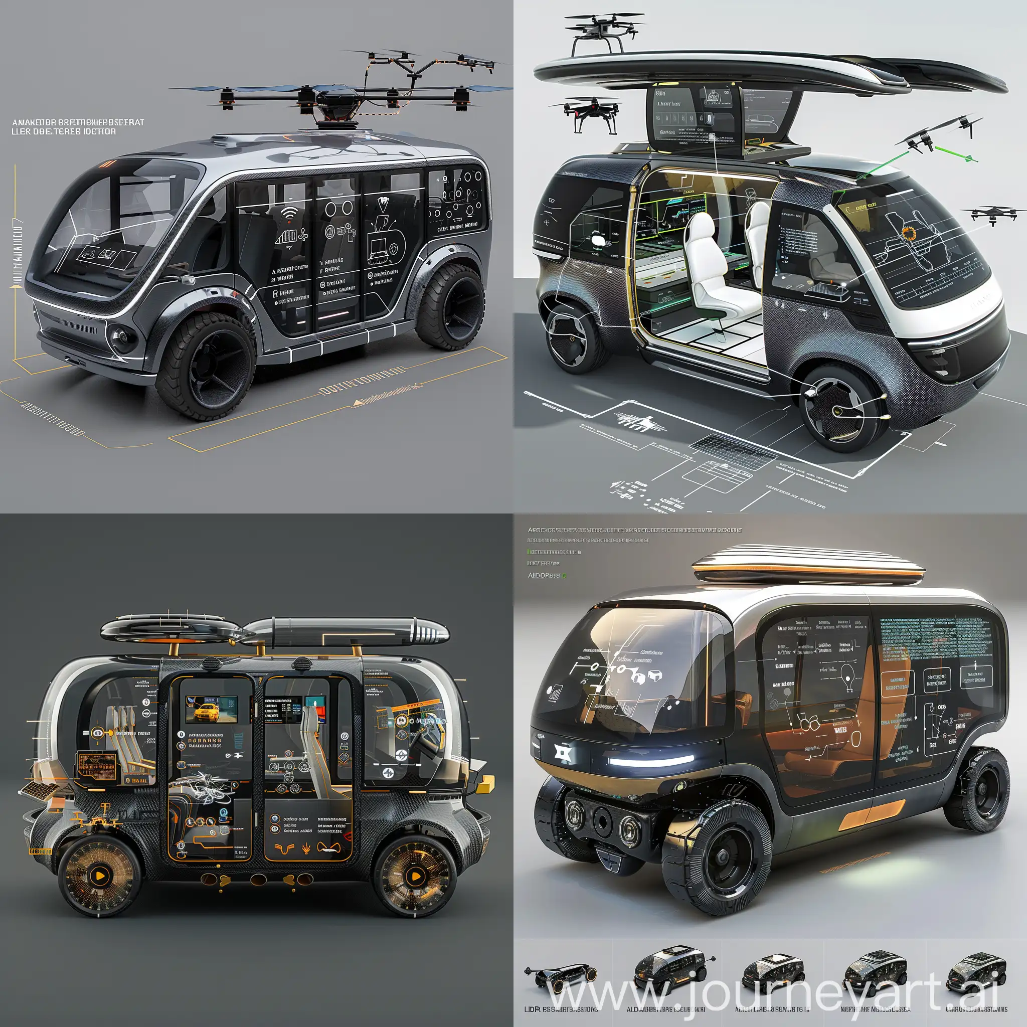 Futuristic-Microbus-Autonomous-Driving-Electric-Powertrain-Augmented-Reality-Dashboard