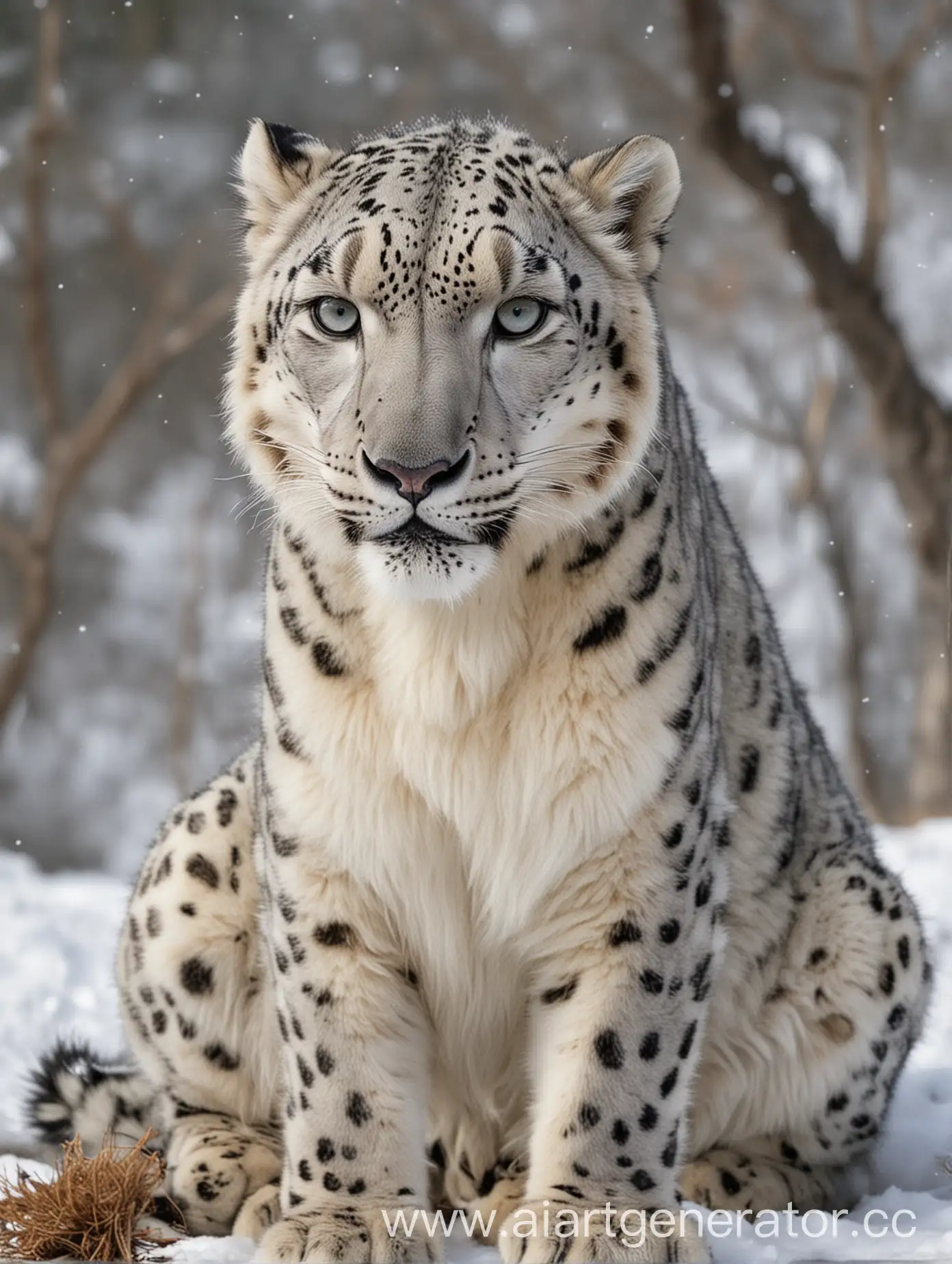 Majestic-Hybrid-Snow-Leopard-Lion-Powerful-Feline-Fusion-Roaming-the-Wild