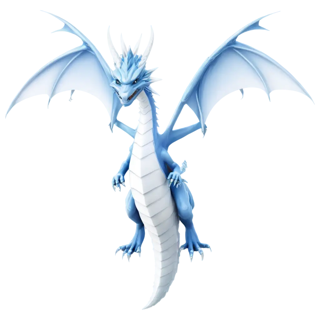 Captivating-Blue-Eyes-White-Dragon-PNG-Unleash-the-Power-of-Imagination