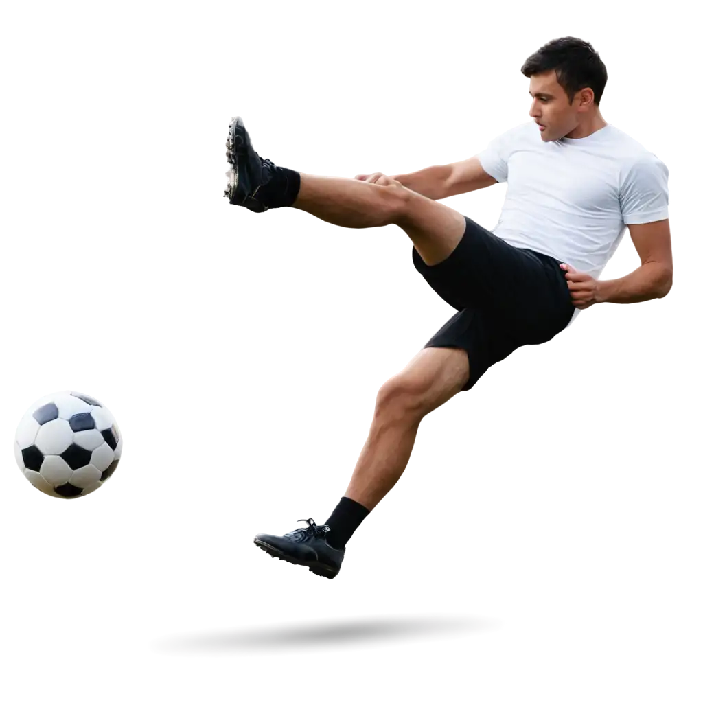 Creative-Man-Playing-Football-PNG-Image-of-a-Bicycle-Kick