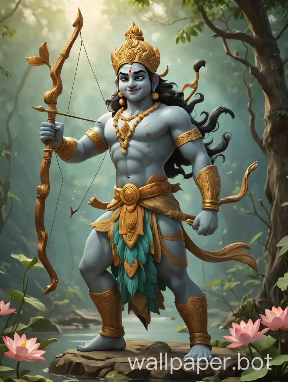 Tranquil-Hanumanji-Wallpaper-with-Lord-Ramas-Benevolent-Smile