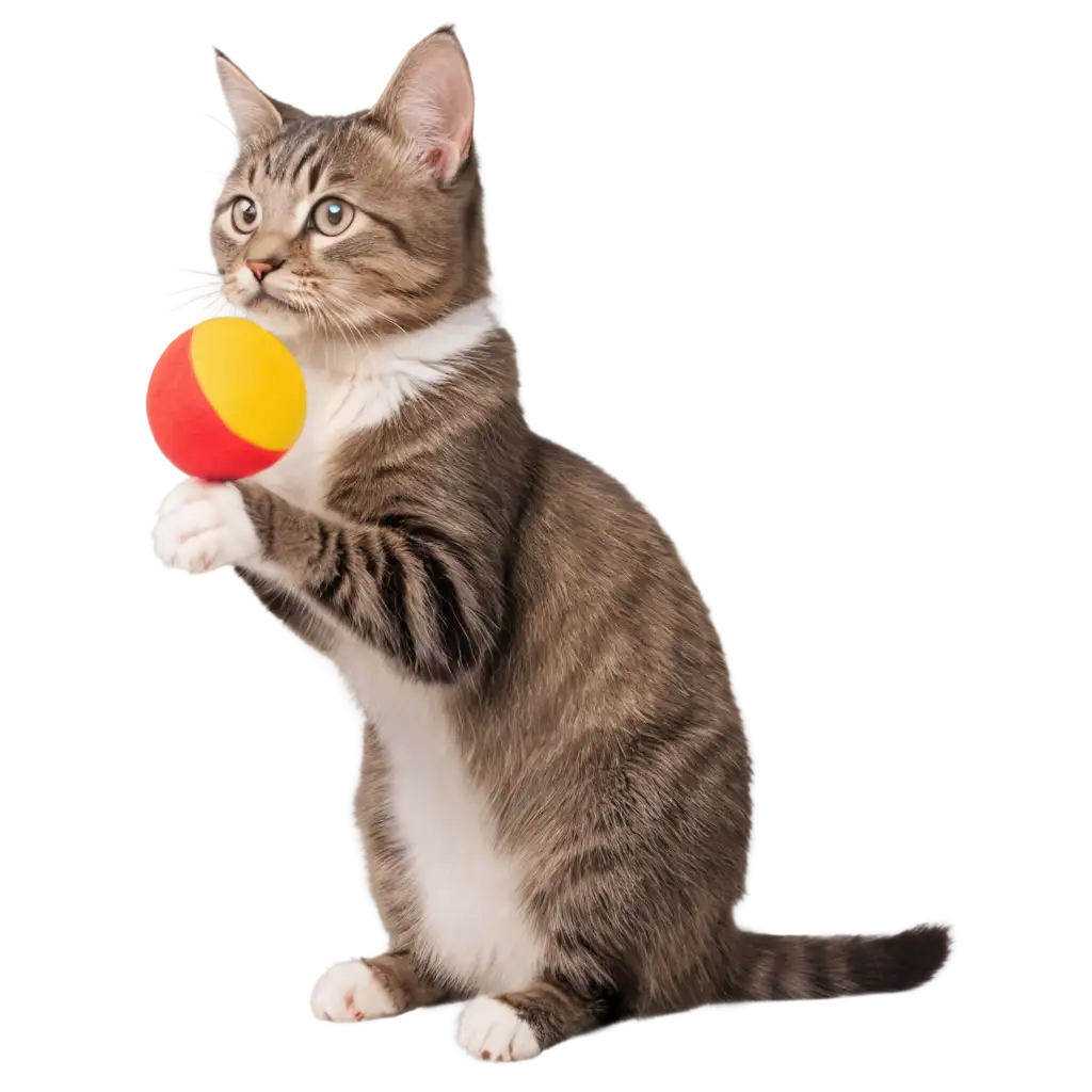 Joyful-Kitty-PNG-Delightful-Side-View-of-a-Kitty-Playing-with-a-Toy