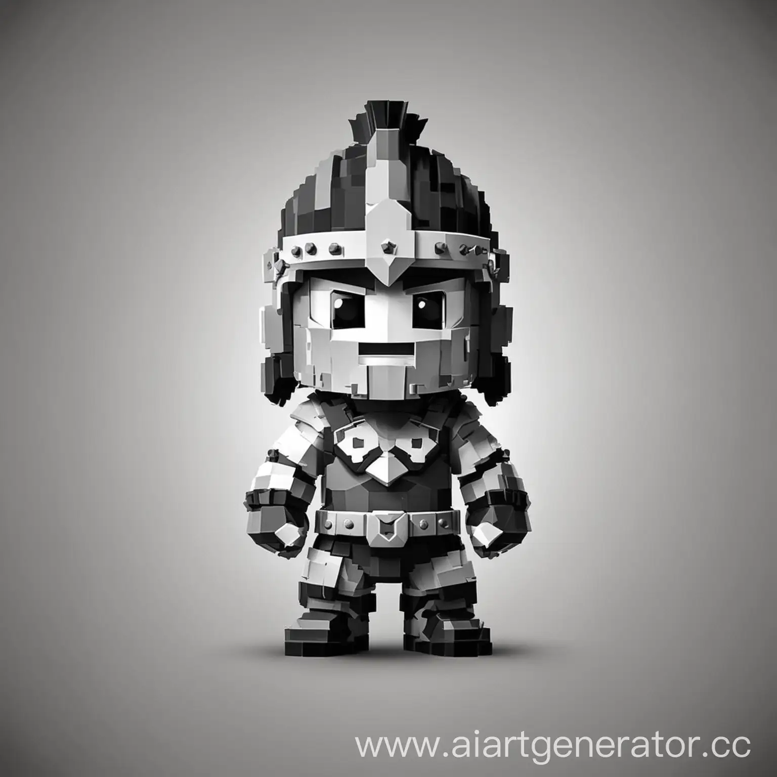 Pixelated-Monochrome-Gladiators-Group-Avatar