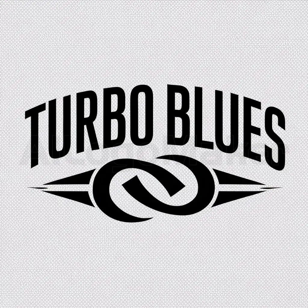 LOGO-Design-For-TurboBlues-Dynamic-Helix-Symbol-for-the-Rock-Industry