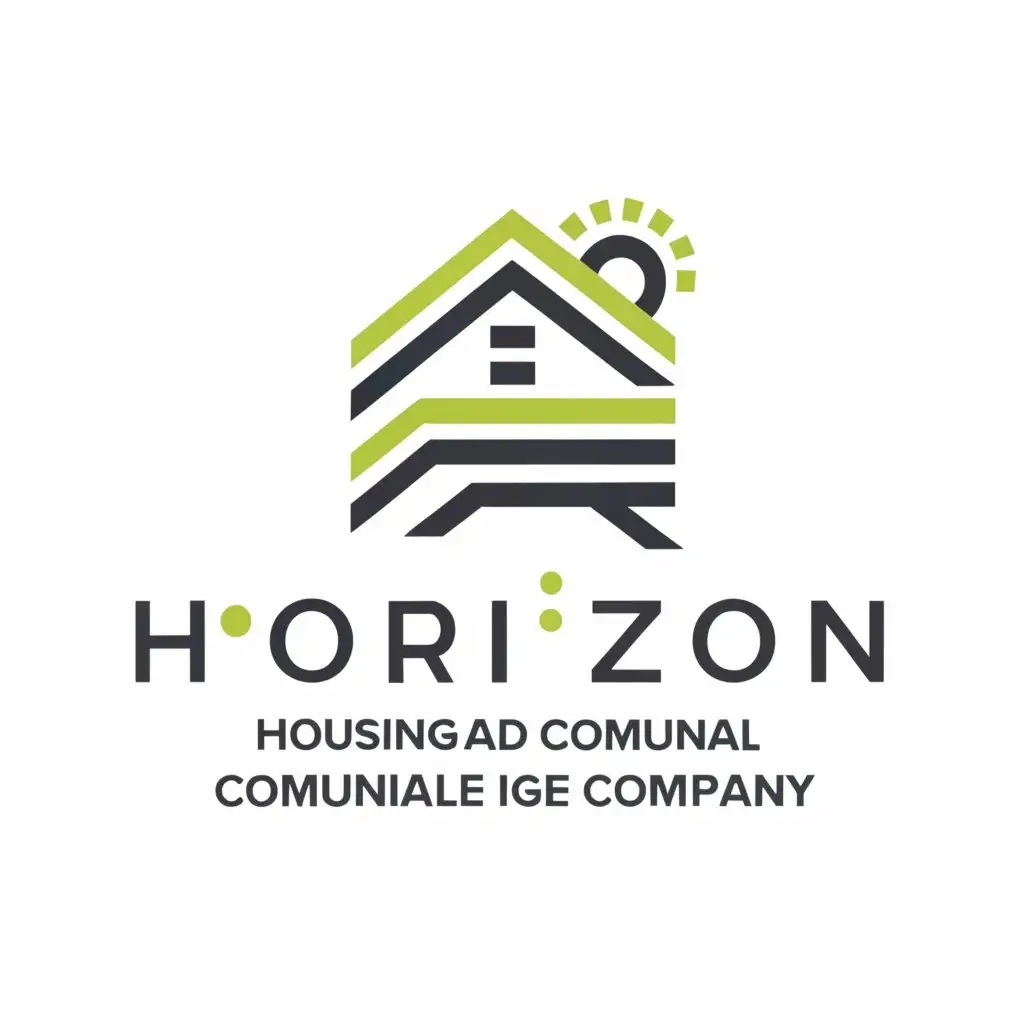 LOGO-Design-for-Horizon-Elegant-House-Symbol-for-Housing-and-Communal-Services-Company