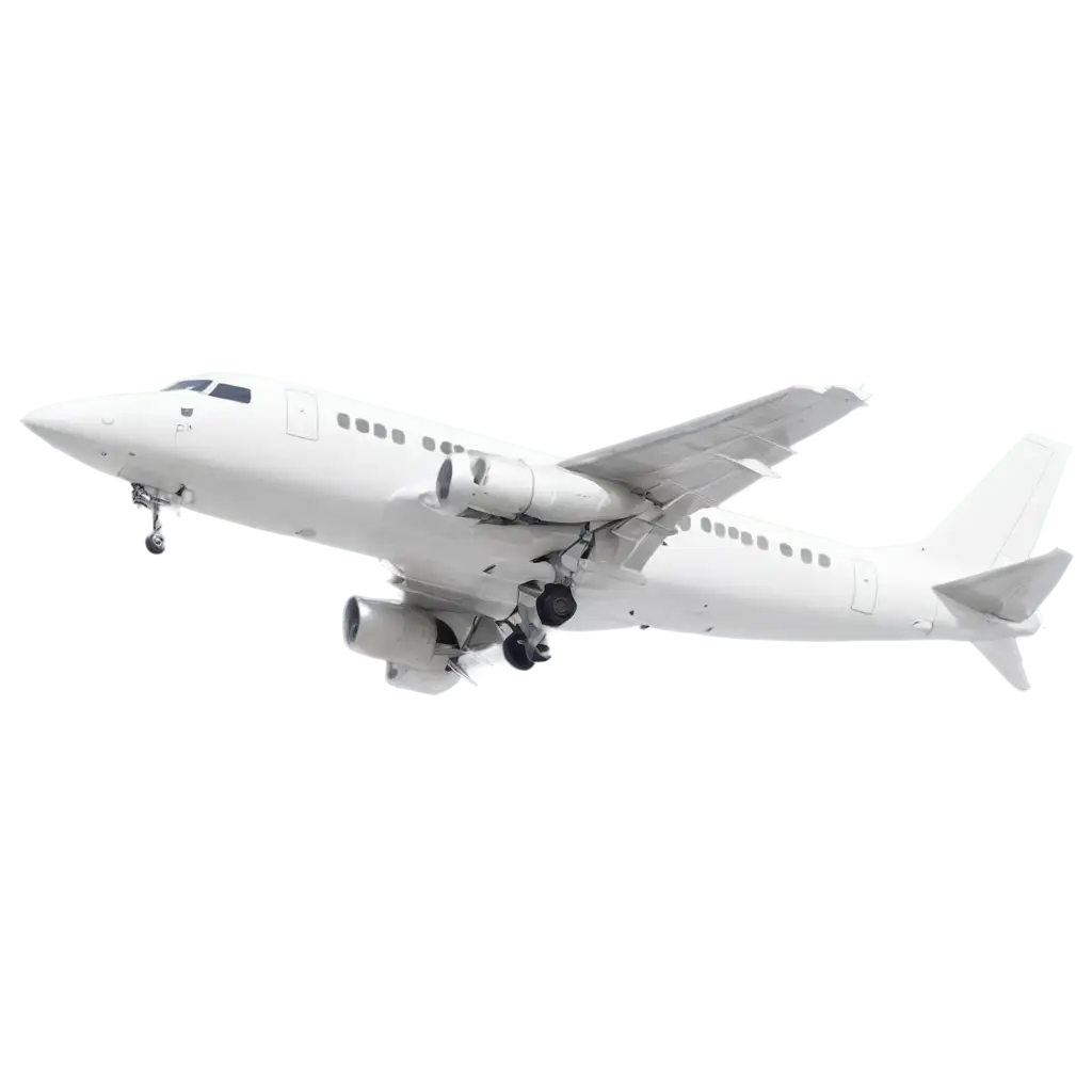 HighQuality-PNG-Image-of-a-White-Airplane-Enhance-Your-Visual-Content-with-Clarity-and-Detail