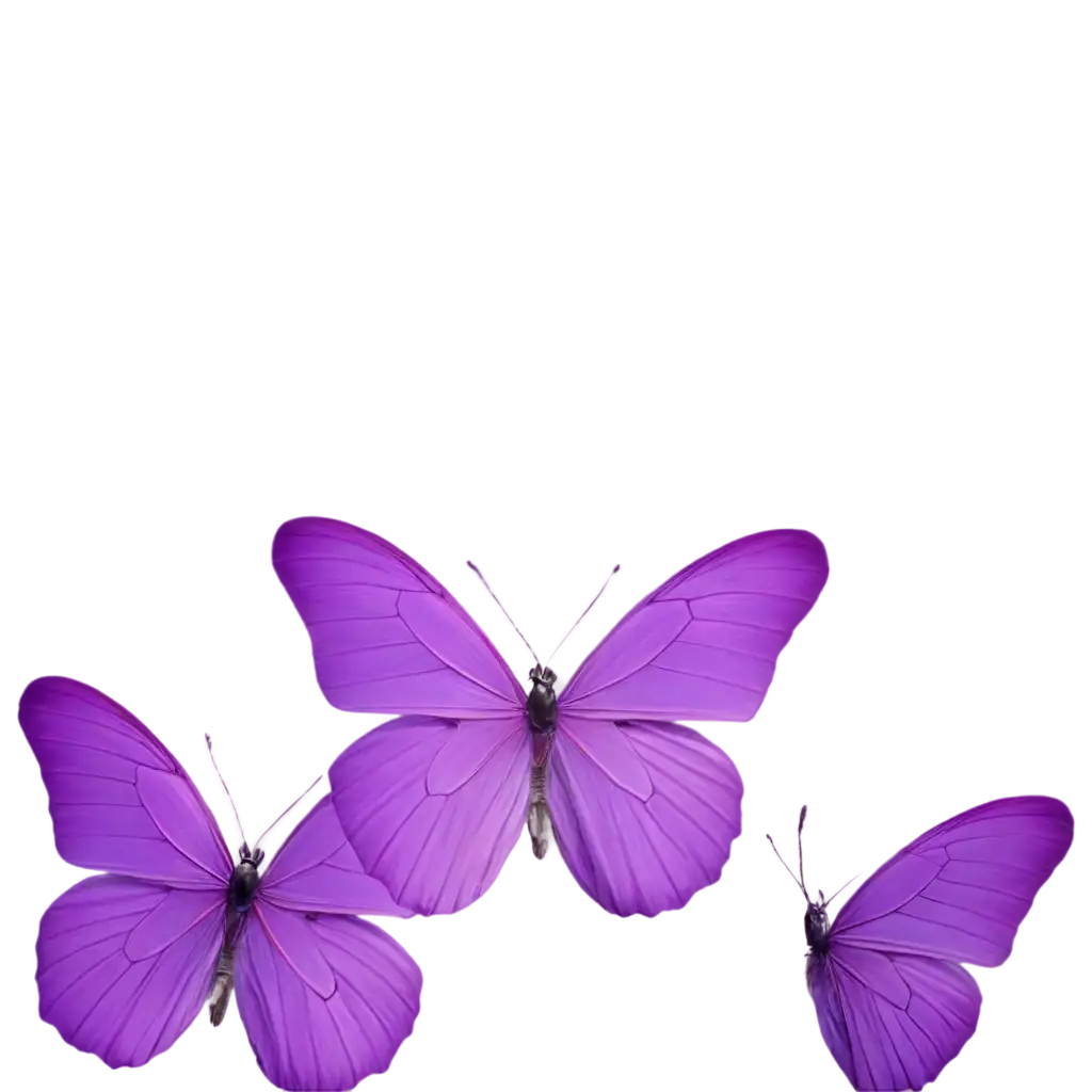 Stunning HighClarity PNG Image of a Violet Butterfly | PNG Prompt