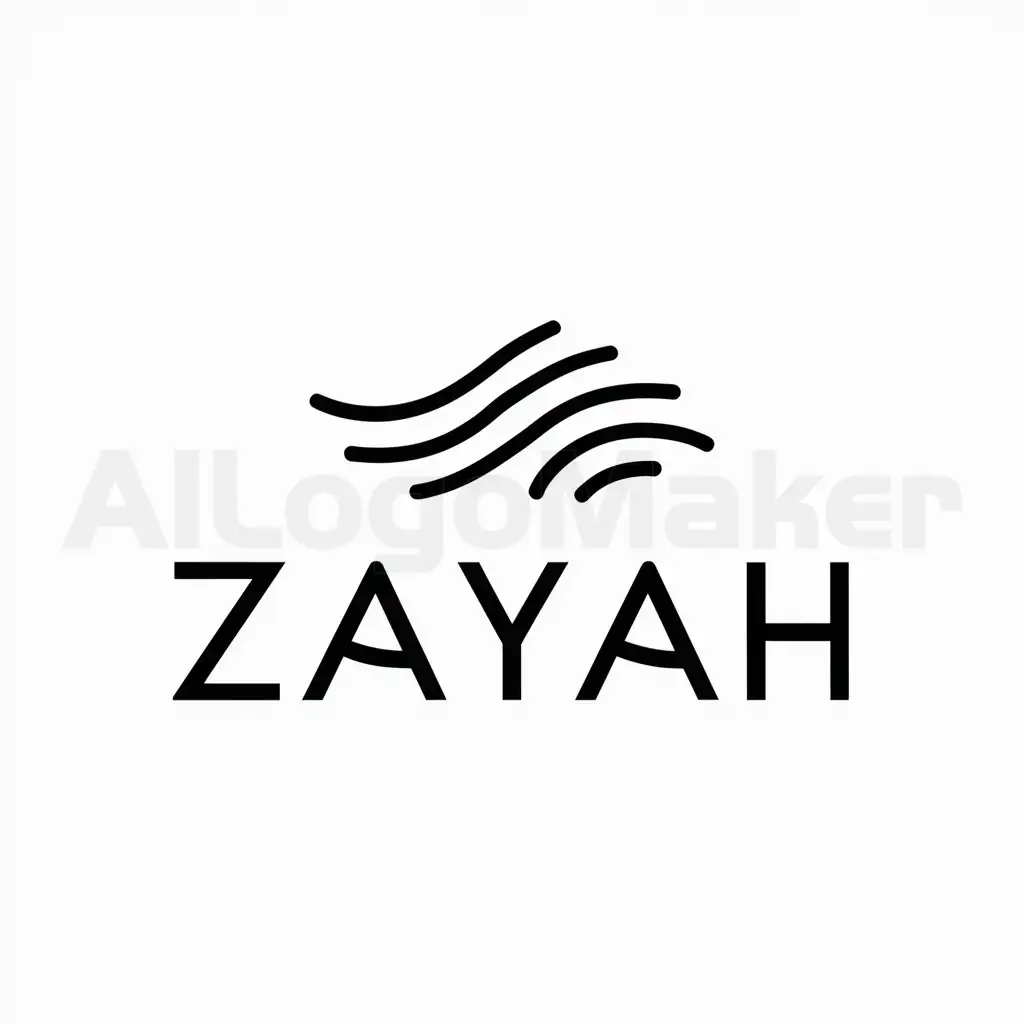 a logo design,with the text "zayah", main symbol:for digital branding,Minimalistic,be used in Others industry,clear background