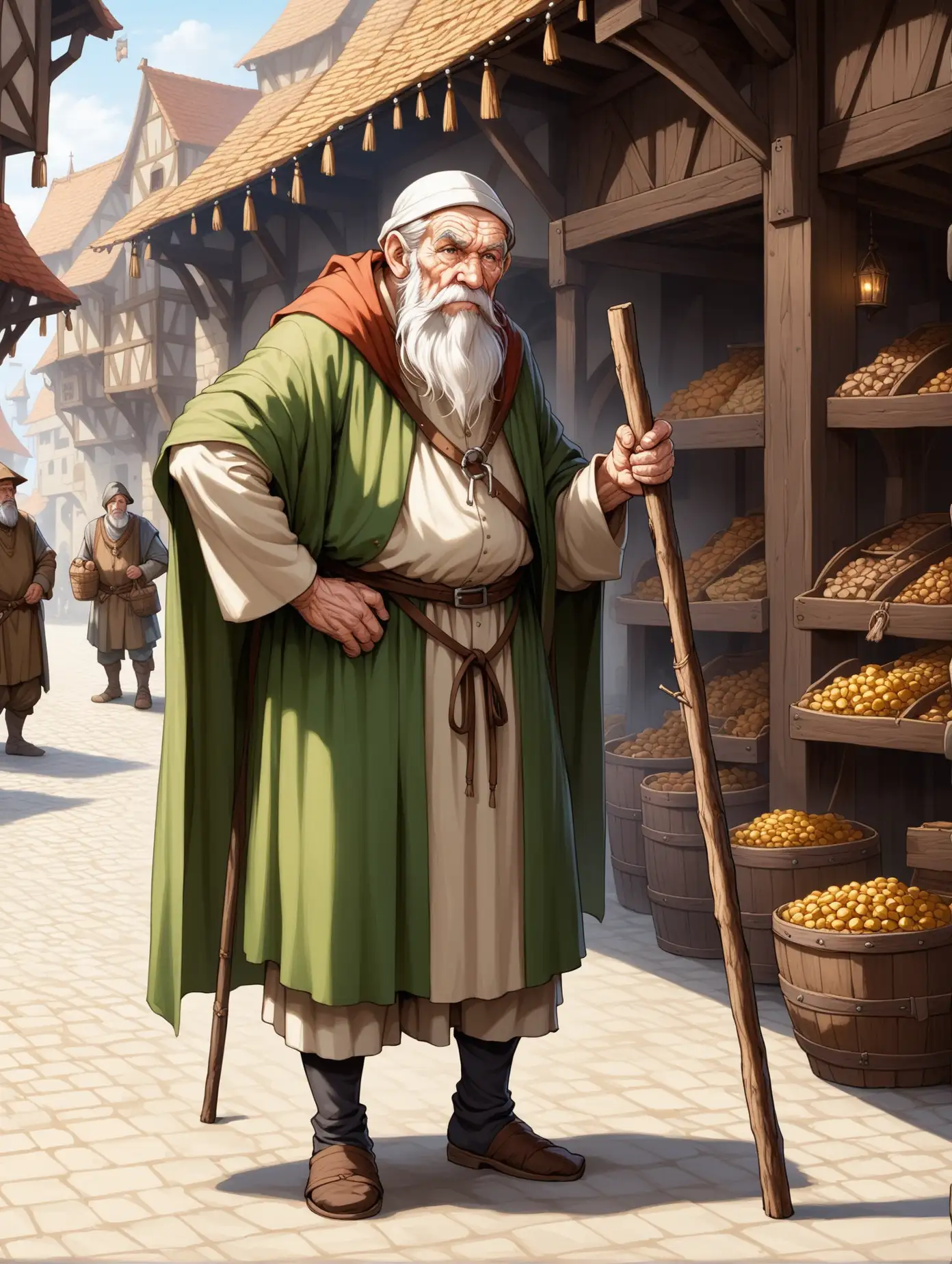 Medieval-Trader-Elderly-Merchant-with-Hunchback-and-Walking-Stick