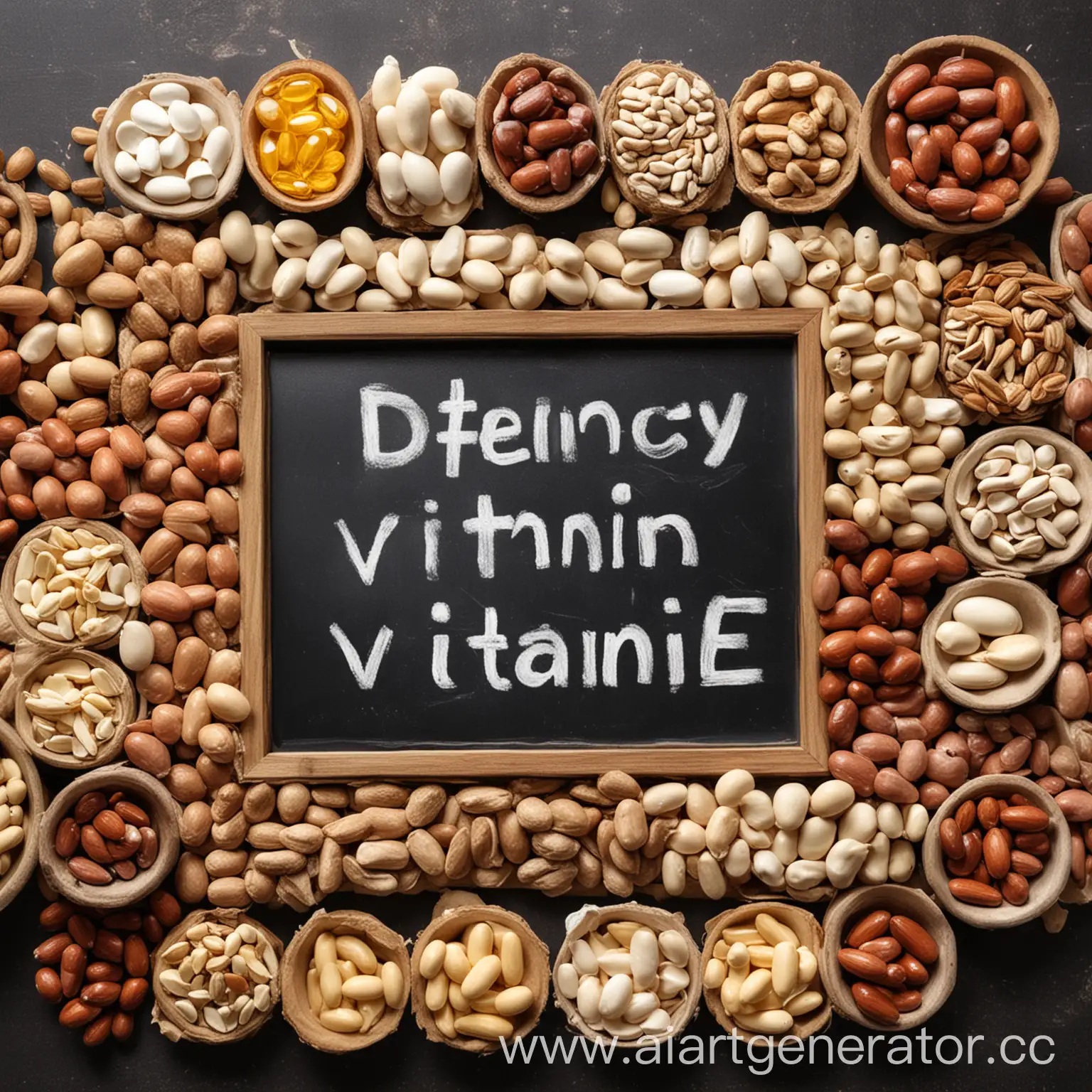Deficiency of vitamin E