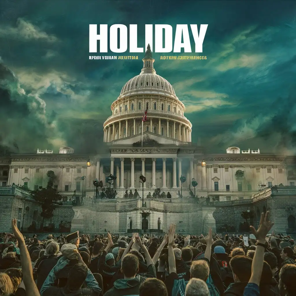 "Holiday" группы Green Day - это яростный протест против политической коррупции, лицемерия и войны.

Она высмеивает власть имущих, разжигающих конфликты ради собственной выгоды, и призывает к революционным переменам ("This is our lives on holiday"). Песня полна сарказма, злости и призывов к действию.