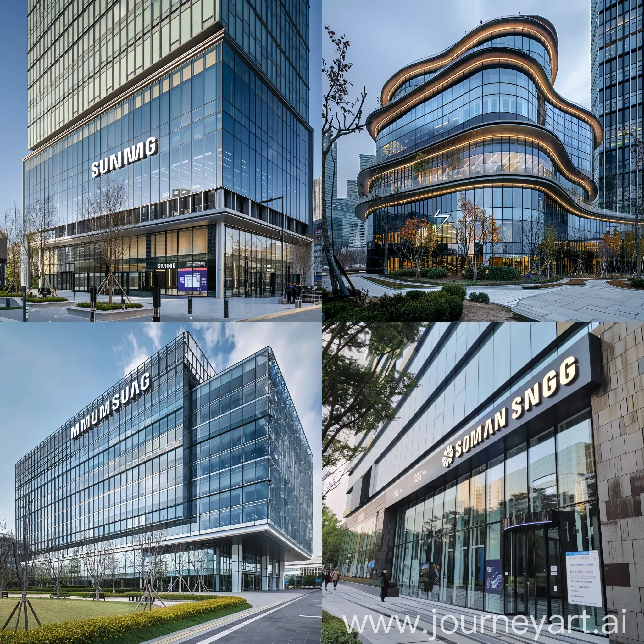 Samsung-Company-Office-Building-Front-View