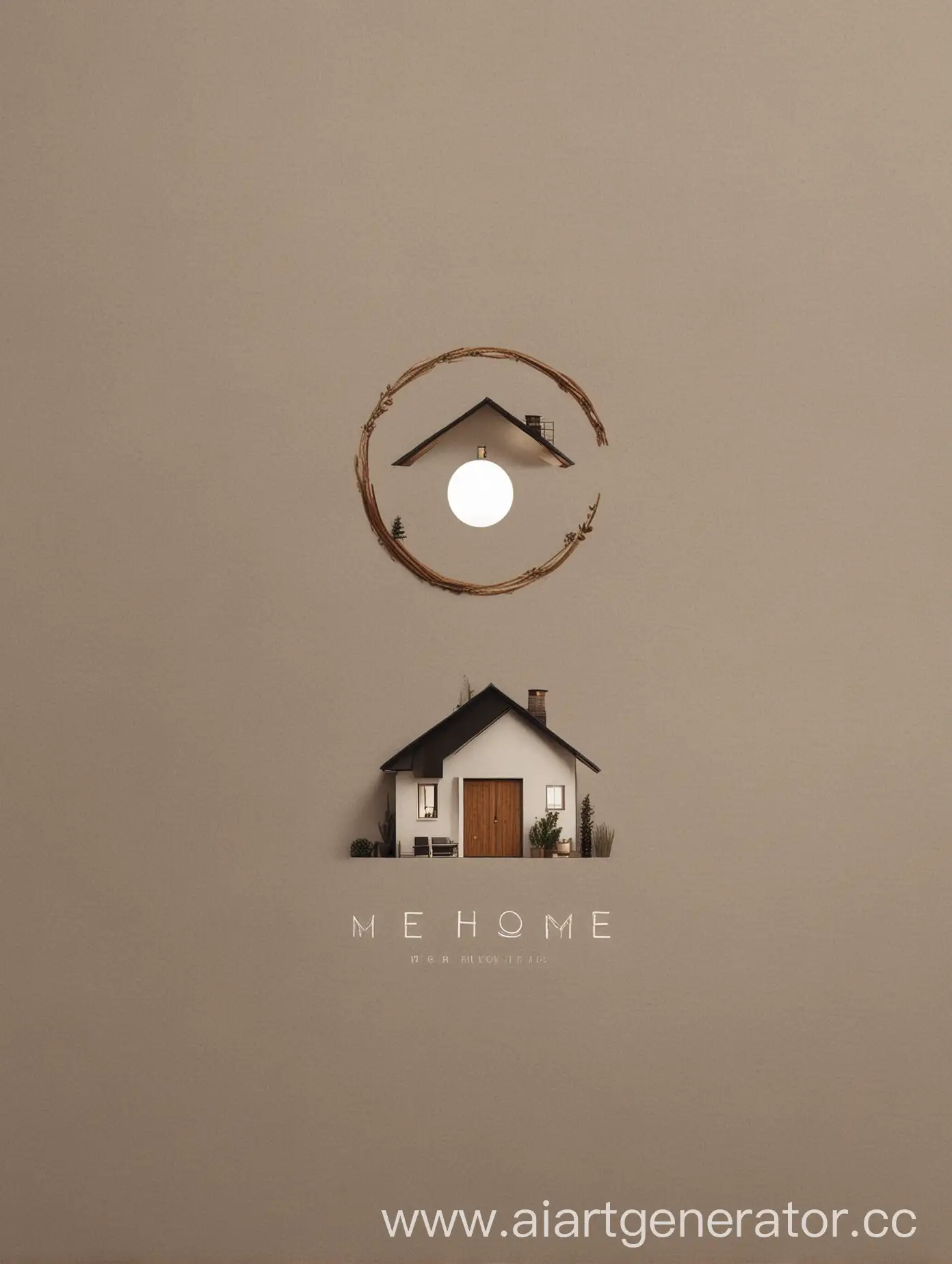 Minimalistic-MEhome-Brand-Logo-with-Cozy-House-Illustration