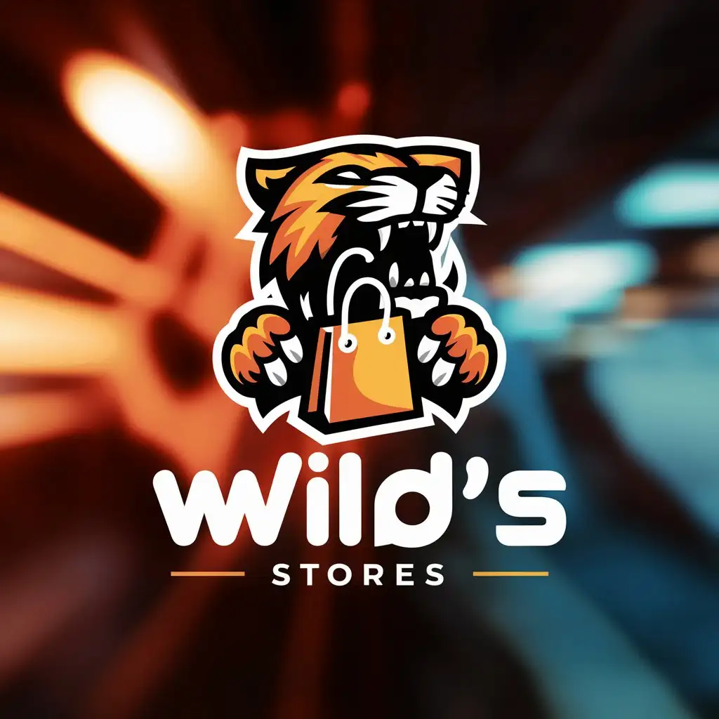 Crie uma logomarca de uma loja que se chama Wild's Stores 