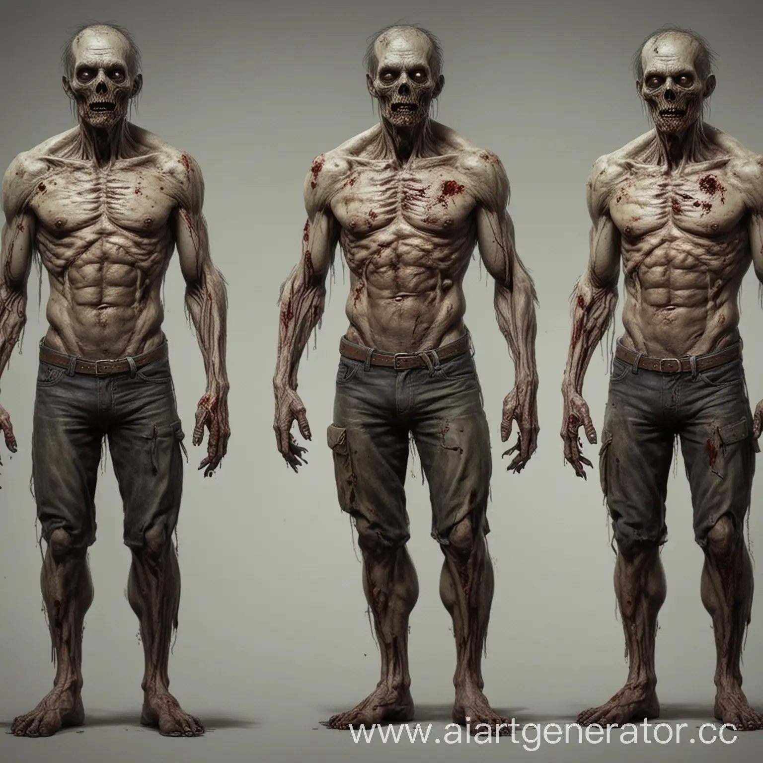 FullLength-Russian-Zombie-Front-and-Back-Views-Illustration