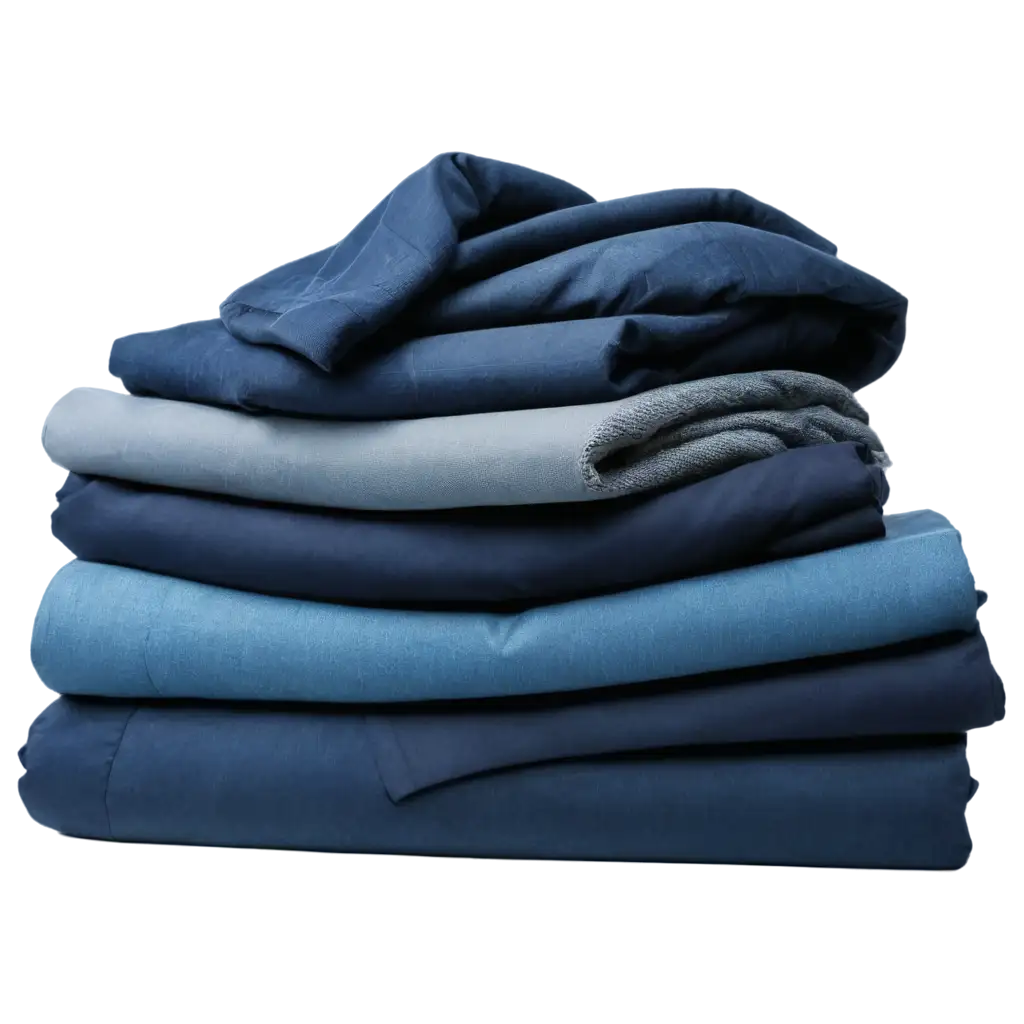 Crisp-and-Clear-PNG-Image-of-a-Neatly-Folded-Pile-of-Ironed-Clothes