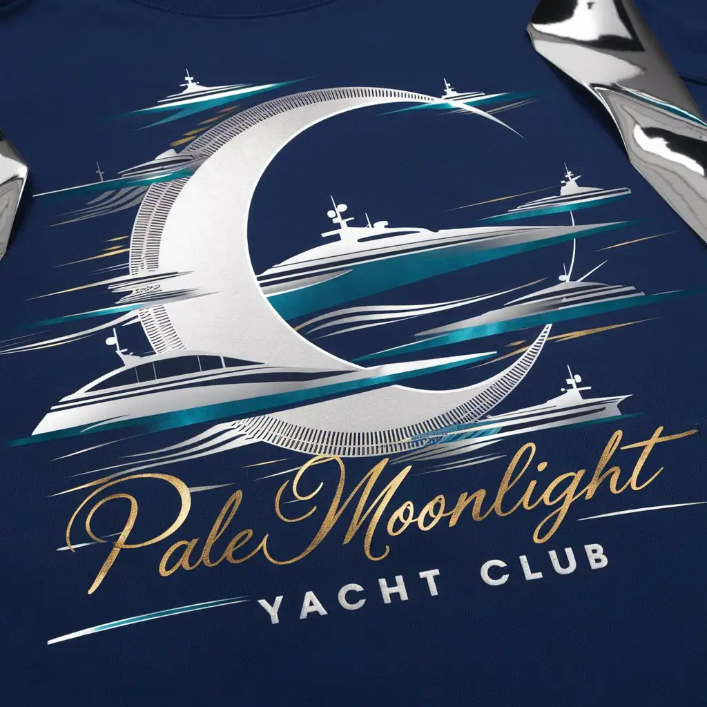 LOGO-Design-for-Yacht-Club-Luxurious-NightTime-Maritime-Elegance