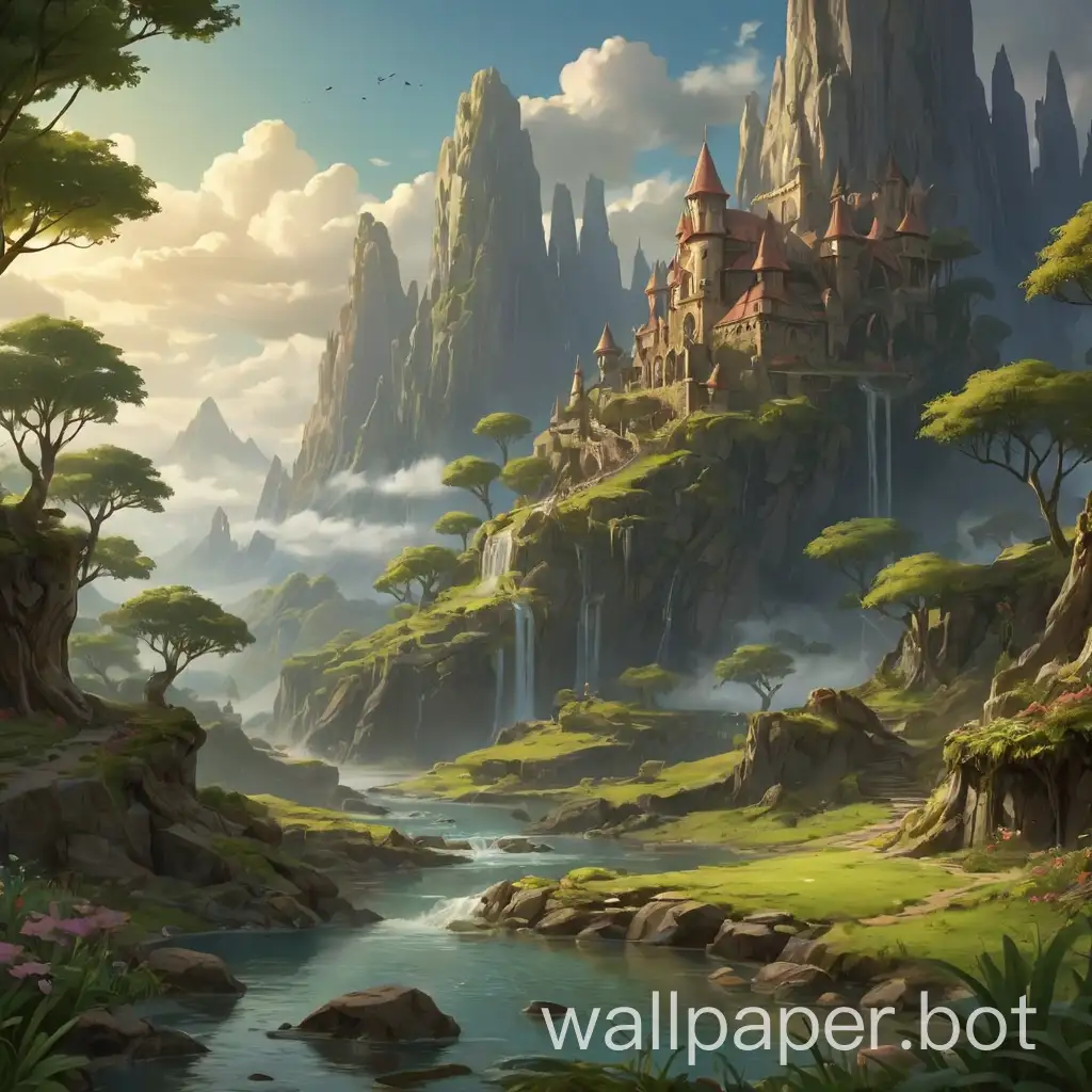 fantasy novel landscape