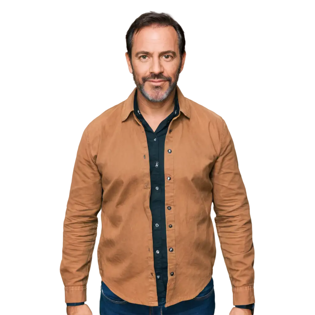 HighQuality-PNG-Image-of-a-45YearOld-American-Man-with-Brown-Hair-and-Collared-Shirt