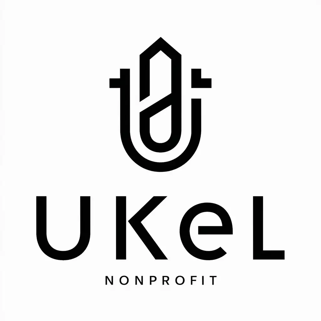 a logo design,with the text "ukel", main symbol:ukel,complex,be used in Nonprofit industry,clear background