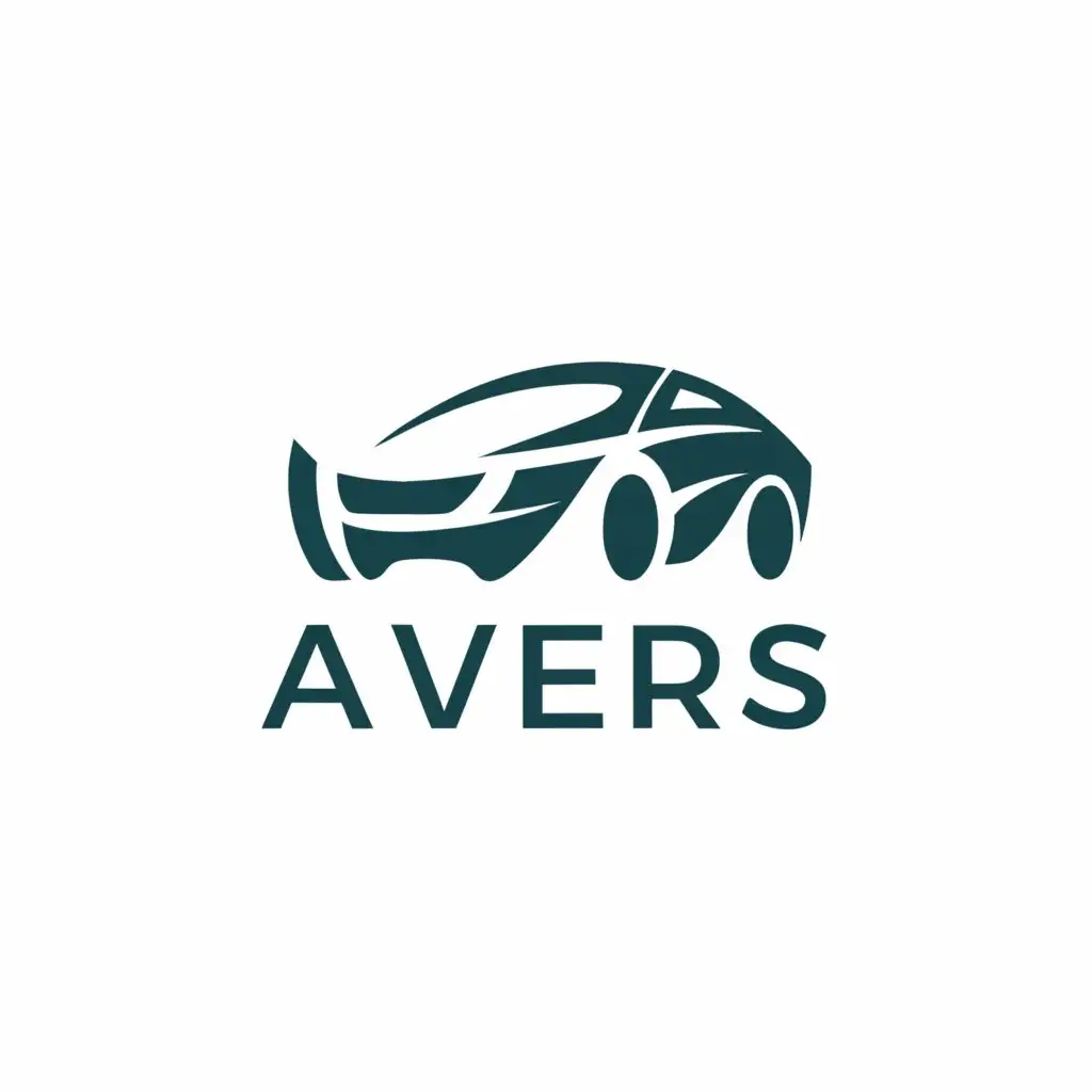 a logo design,with the text "AVERS", main symbol:AVERS,Moderate,be used in Automotive industry,clear background