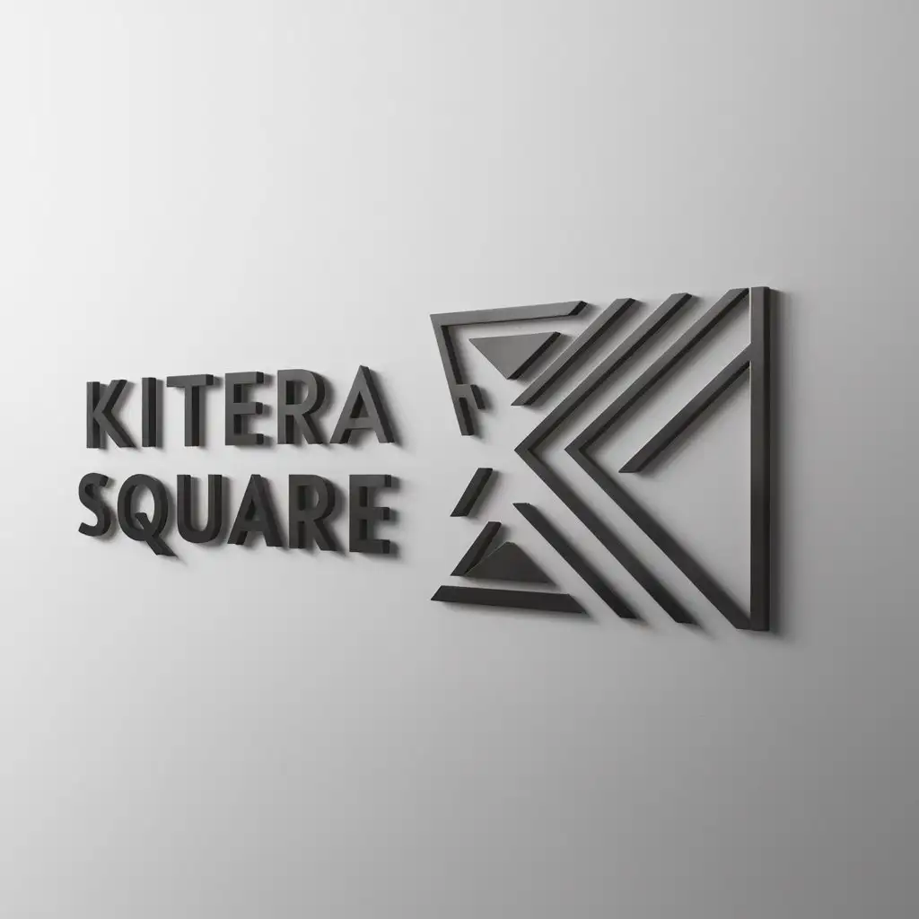 a logo design,with the text "KiteRa SQUARE", main symbol:public square,Moderate,clear background