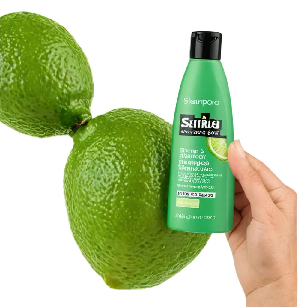 Vibrant-PNG-Image-Refreshing-Shampoo-with-Lime-for-Invigorating-Bath-Experience