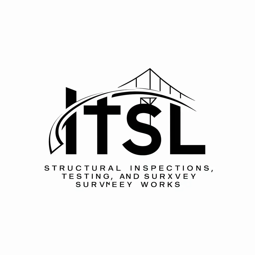 a logo design,with the text "ITSL", main symbol:Logo creation for the following Company - ITSL highways, construction, engineering sector, undertaking structural inspections, testing and survey works, in the UK.,complex,be used in Others industry,clear background