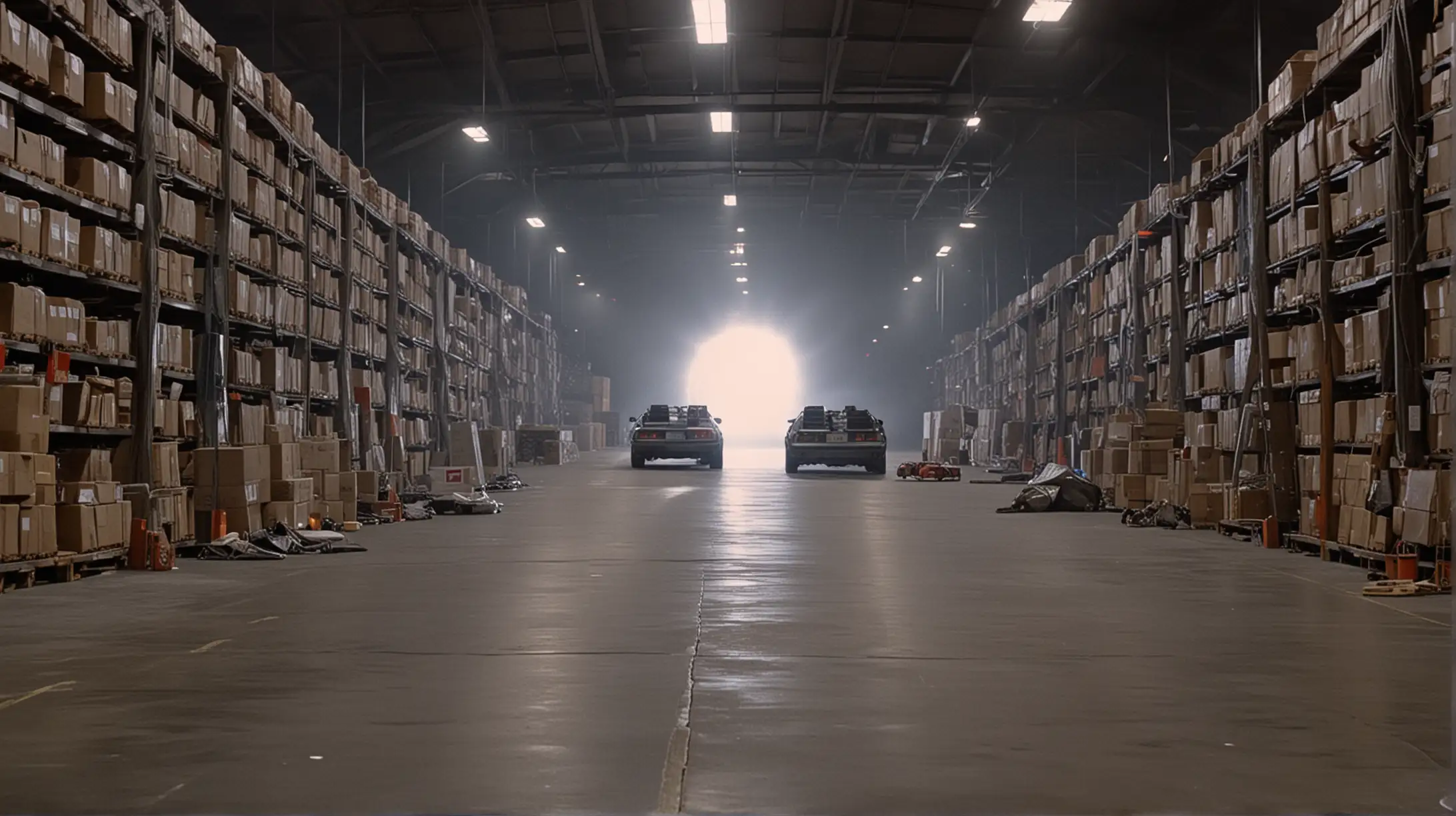 Time Loop in a Large Warehouse