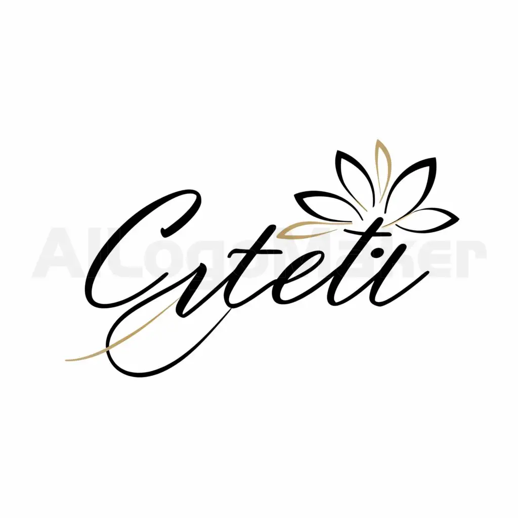 a logo design,with the text "Cveti", main symbol:Flower,Moderate,be used in Retail industry,clear background