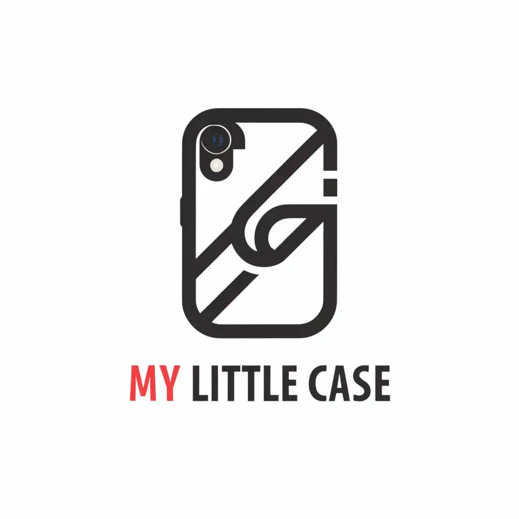a logo design,with the text "Mi Little Case", main symbol:Case for iPhone,Moderate,be used in Technology industry,clear background