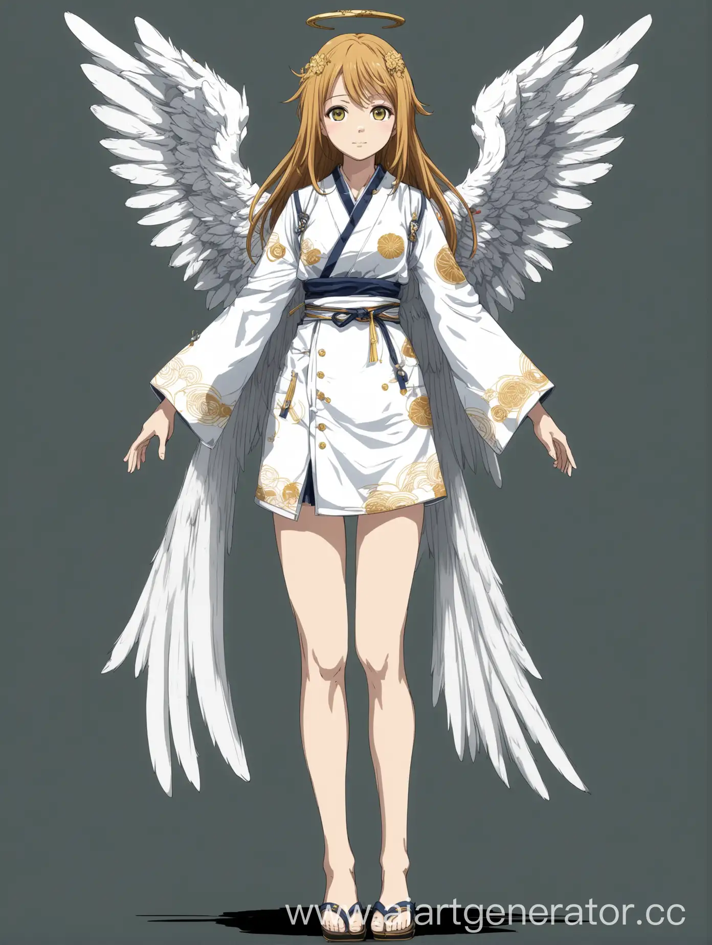 digital art, character reference, anime, japan, full body, girl, detailed, angel