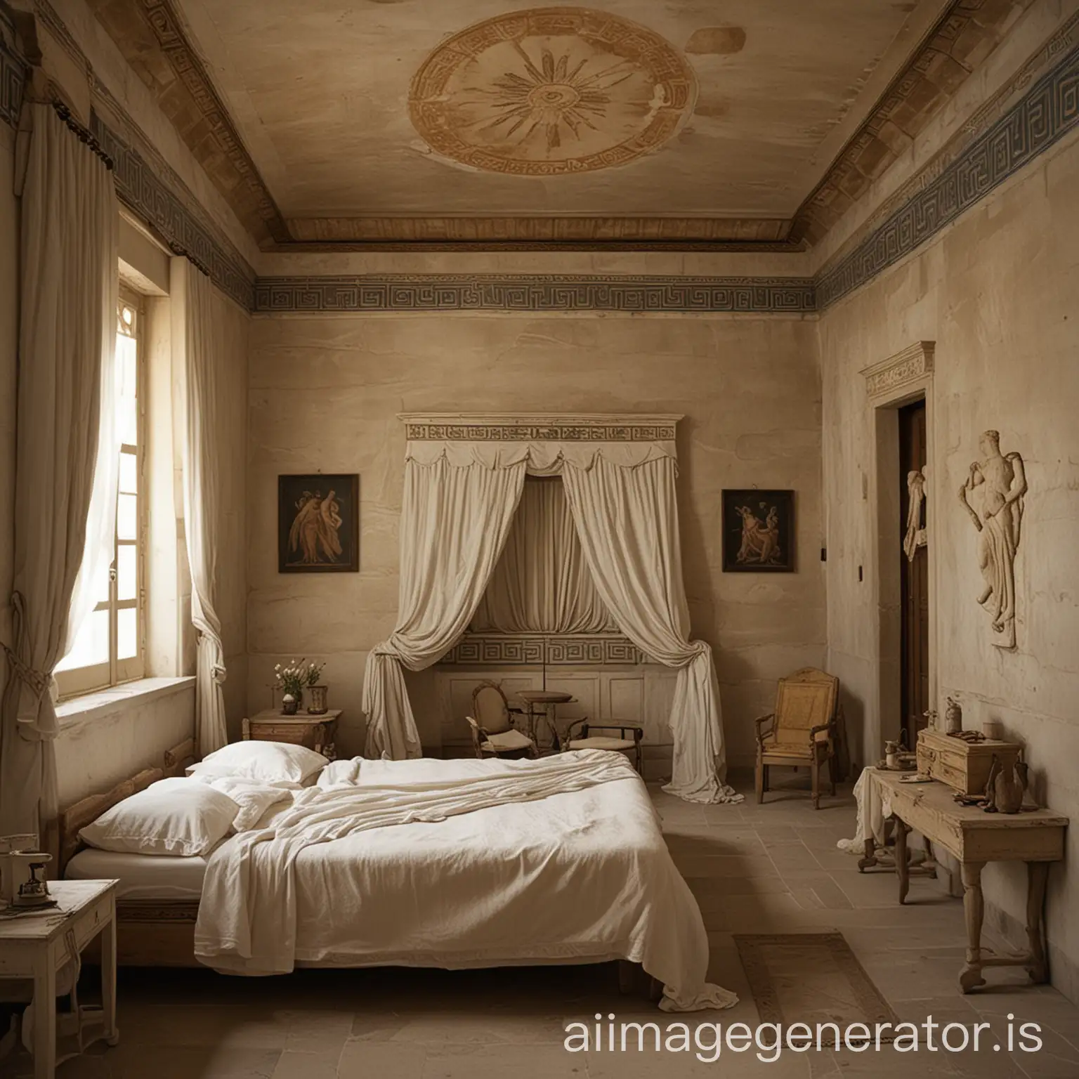 The sleeping room of the Greek goddess Gea

