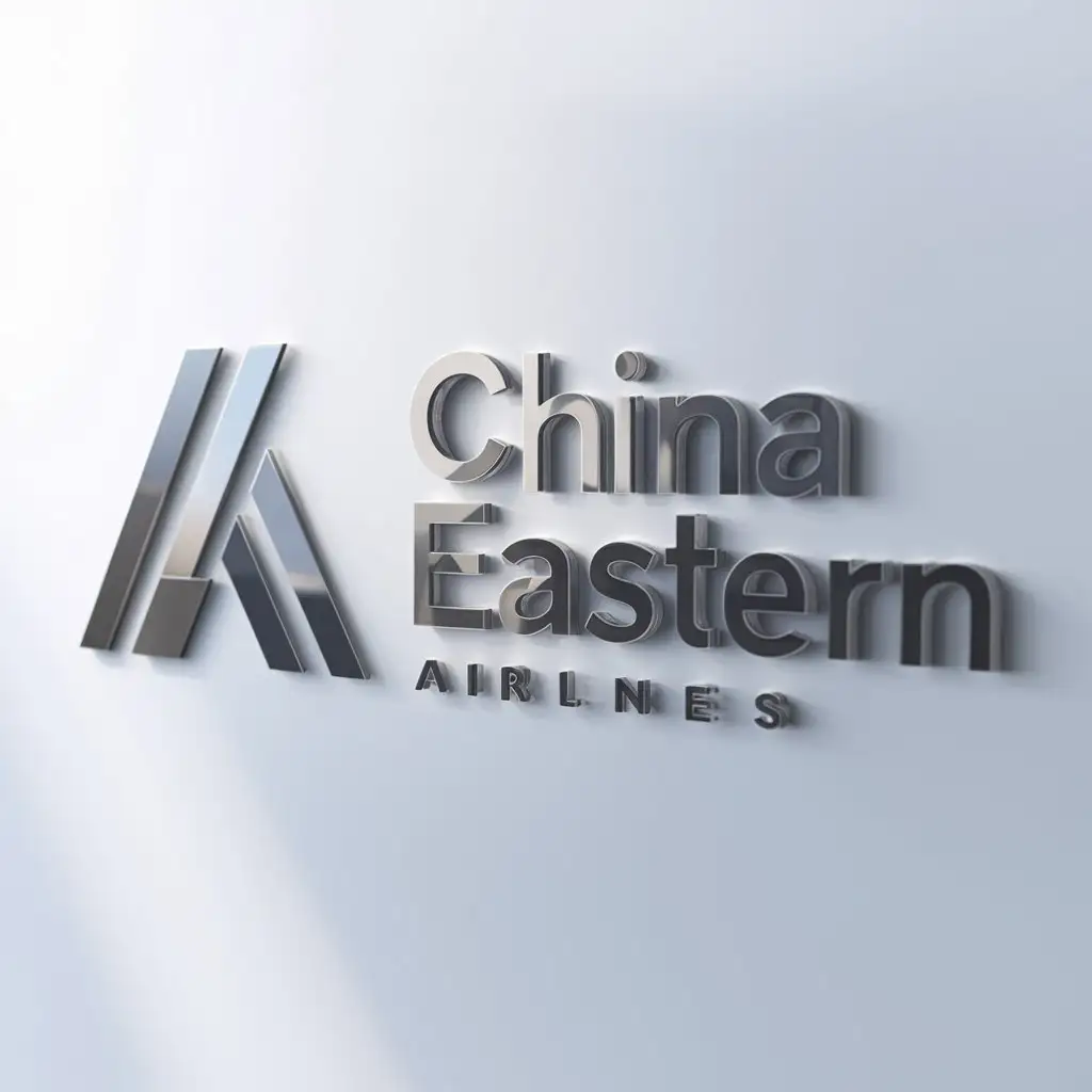 a logo design,with the text "China Eastern Airlines", main symbol:Letters,Moderate,be used in manufacture industry,clear background