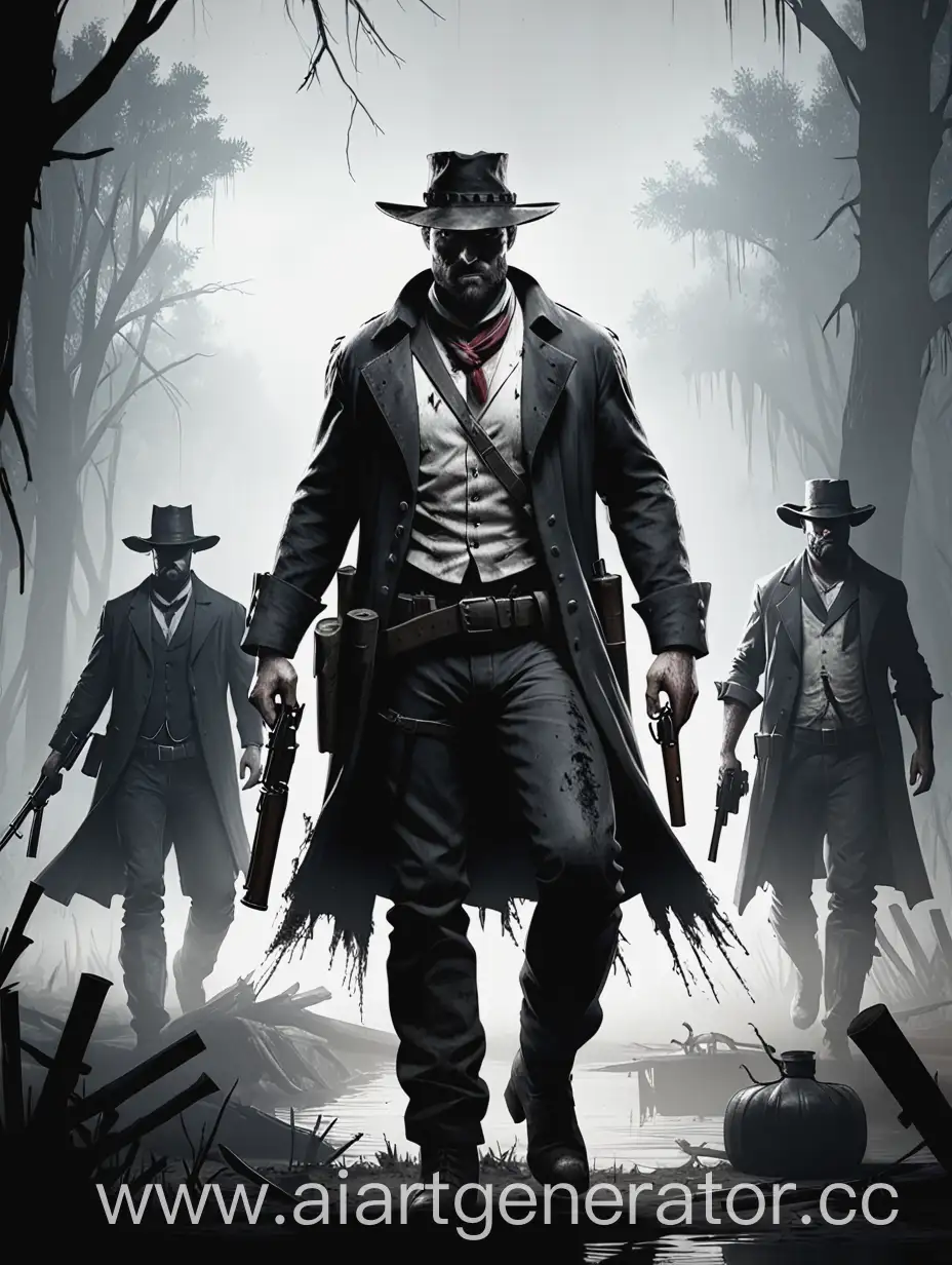 Hunt: Showdown game art