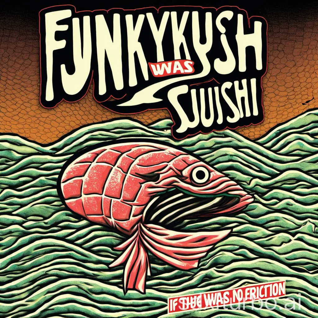 Funkysushi cd-Cover Art, 'If there was no friction'