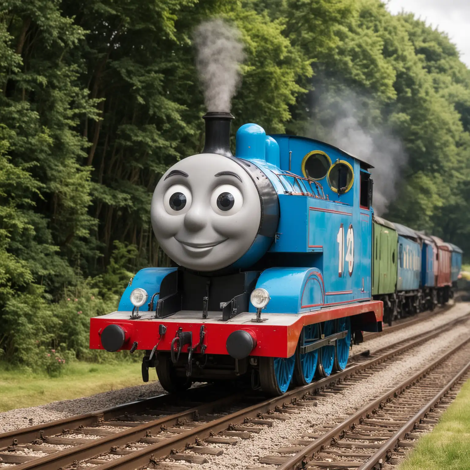 Thomas the Tank Engine Adventures in a Colorful Railway World