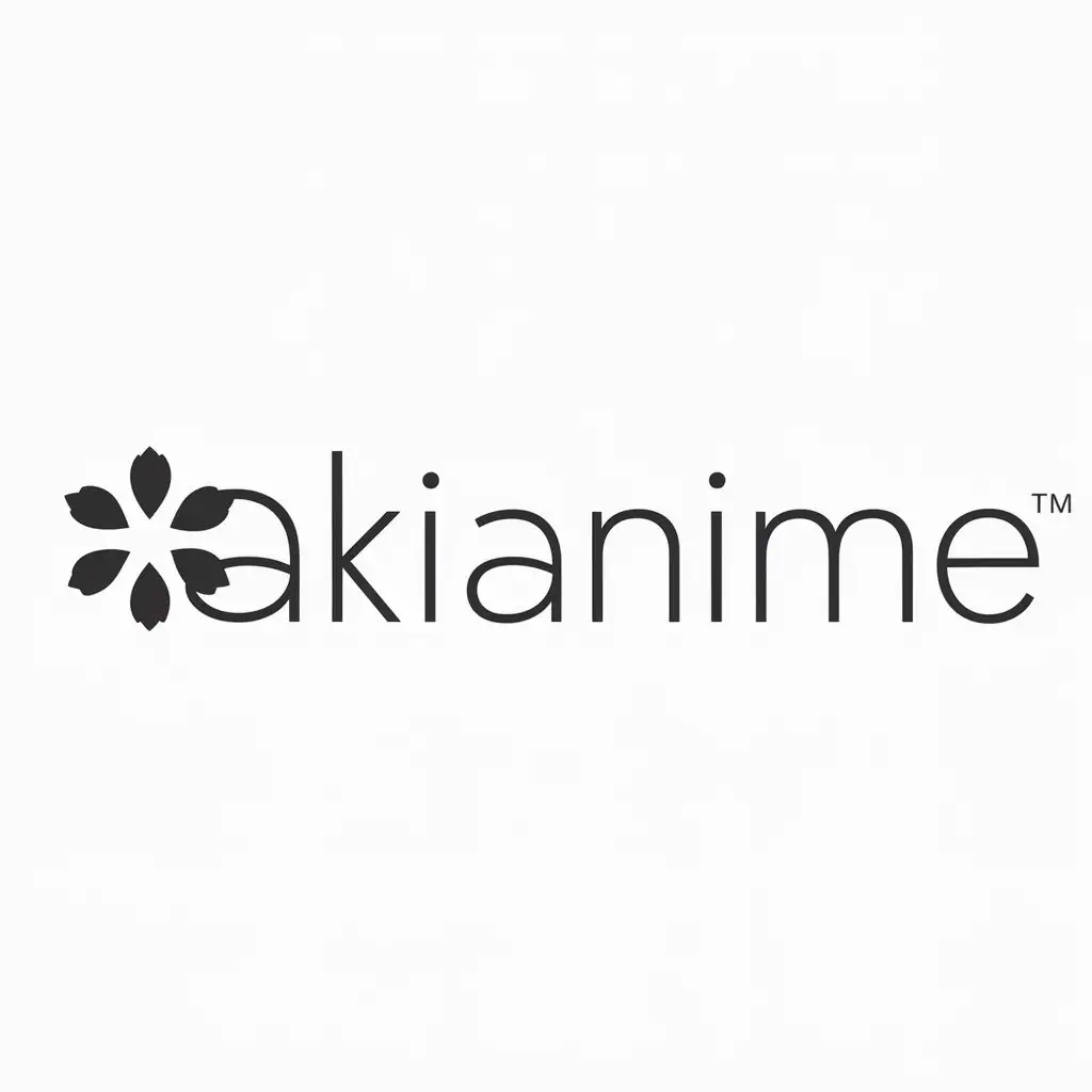 Logo-Design-for-AkiAnime-Cherry-Blossom-Symbol-in-TwoDimensional-Industry