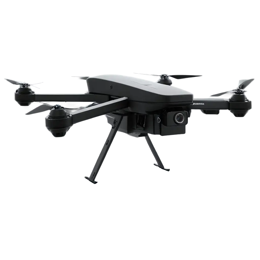 A drone with a big battery pack underneath
