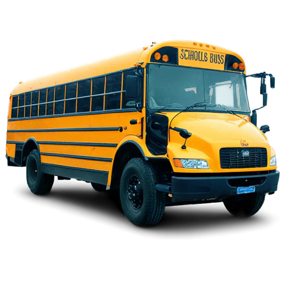 School-Bus-PNG-Vibrant-Illustration-of-a-Classic-Yellow-School-Bus