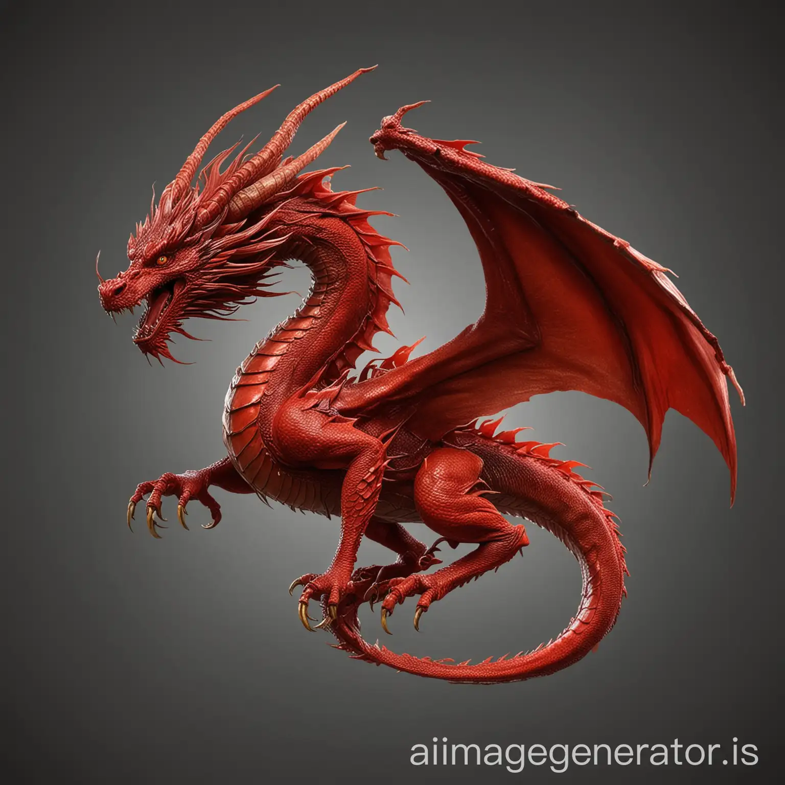 Majestic-Red-Chinese-Dragon-Flying-in-Fiery-Glory